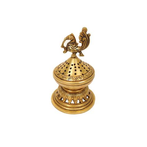 BRASS DHOOP DANI brass 7 in dhoop dani – Ragaarts