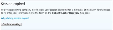 Image result for BitLocker Recovery Self Service