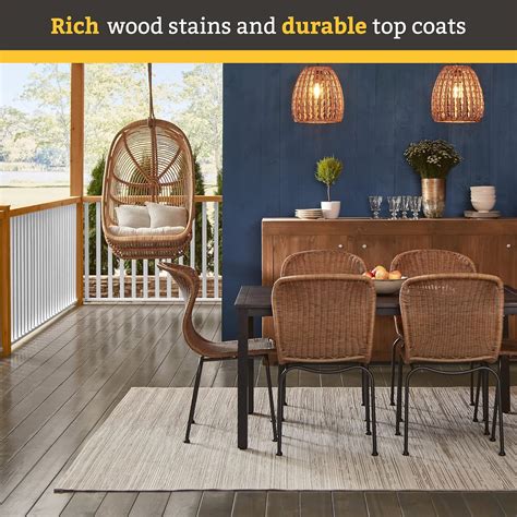 Cabot Semi-Transparent Wood Stain + Sealer, Low VOC, India | Ubuy