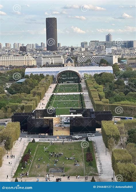 Paris Cityscape from the Eiffel Tower, France Stock Image - Image of travel, populous: 294448127