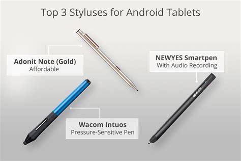 Top 7 Best Stylus Pens for Android Tablets