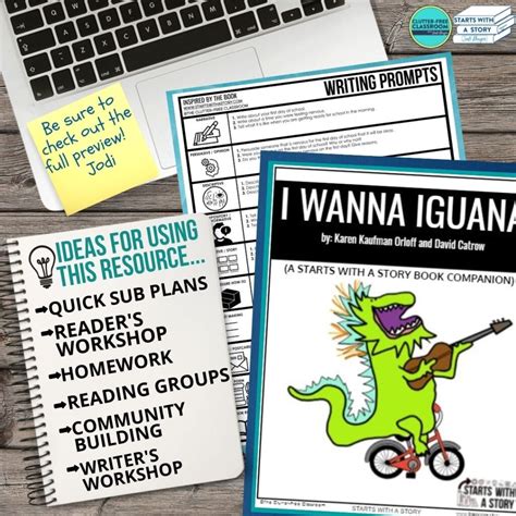 I Wanna Iguana Activities and Lesson Plans for 2026 - Teaching with ...