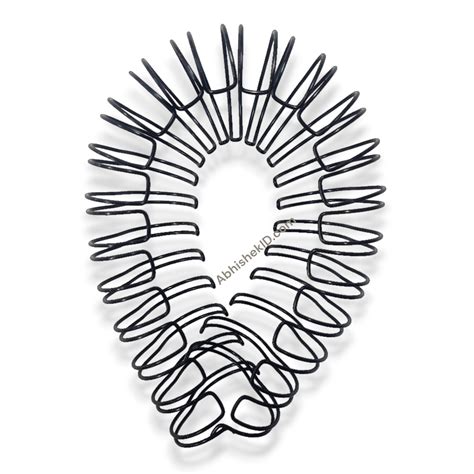 25MM (280 Papers) A4 Wiro Binding Metal Loops Rings 2.1 Ratio - Cut Pc ...