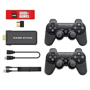 UJEAVETTE® USB Wireless Video Game Console Display On Tv Double ...