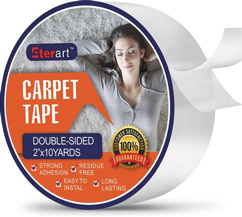 Amazon.com: YYXLIFE Double Sided Removable Rug Tape - Carpet Adhesive ...