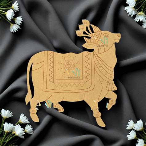 Pichwai cow 1 MDF Cutout – My Store