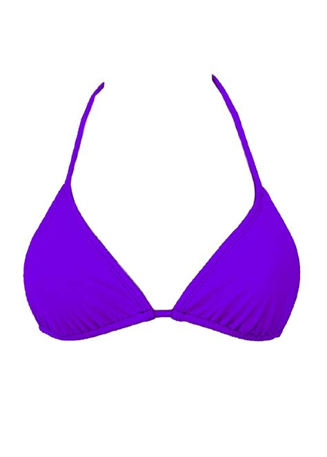 Neon Purple Bathing Suit | Purple Triangle Bikini Set | Tinye Swimwear