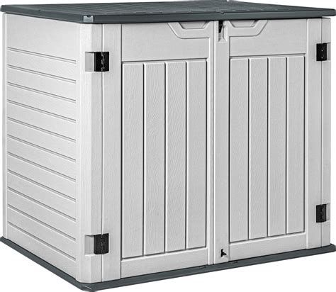 Devoko Resin Outdoor Storage Shed 34 Cu Ft India | Ubuy