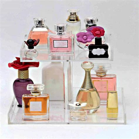 Buy Perfume Organizer Display Tray Acrylic Handmade Large Vanity Trays ...