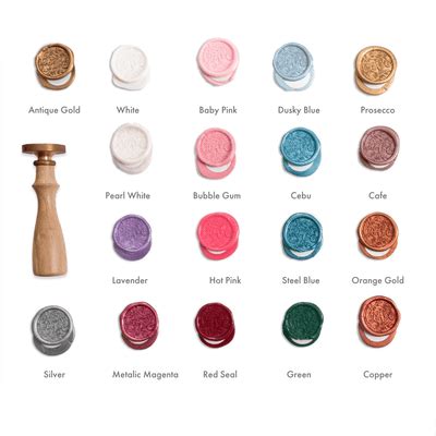 Floral Love - Wax Seals – PurpleOrange