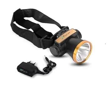 FIRSTLIKE 50 Watt Head Light Torch with Charger Rechargeable Torch ...