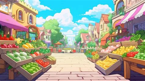 菜市场 Cartoon 的图像结果
