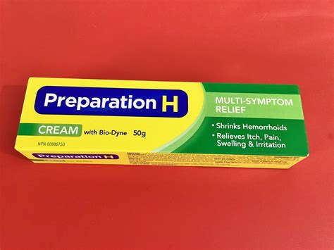 Preparation H, PH, Cream with Bio-Dyne, Multi-Purpose, Made in Canada ...