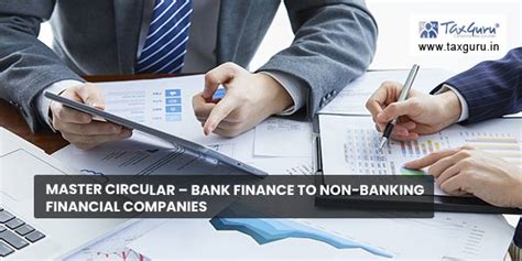 Master Circular – Bank Finance to Non-Banking Financial Companies