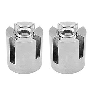 ATORSE® 2 Pieces Stainless Steel 316 Marine Grade 3Mm Wire Rope Trellis ...