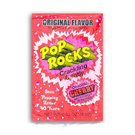 Pop Rocks Original Cherry Popping Candy 9.5g (0.33oz) | American Food Mart