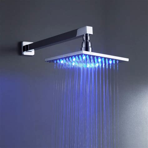 Regadera Baño Lluvia Led 20cm Mezcladora Y Ducha De Mano - $ 4,469.00 ...