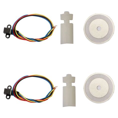 Ximimark 2Pcs Photoelectric Speed Sensor Encoder Coded Disc Code Wheel ...