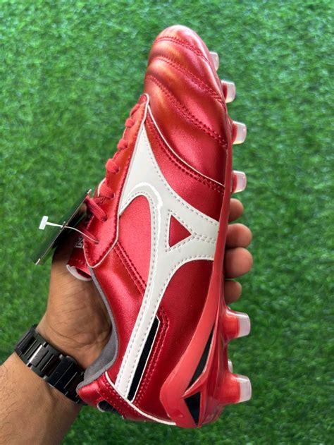 Mizuno Neo 4 Elite Maroon Colour FG With Lace