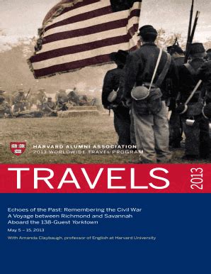 Fillable Online alumni harvard Echoes of the Past - Harvard Alumni ...