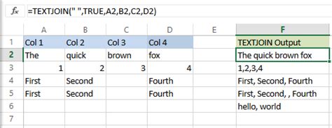 Excel 2016 Textjoin 的图像结果