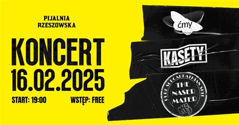 Rockowa rewolucja w Pijalni Rzeszowskiej? KONCERT: ĆMY, KASETY, THE ...