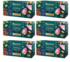 HIMALAYA Ayurveda Clear Skin Soap India 125g Each - Price in India, Buy ...