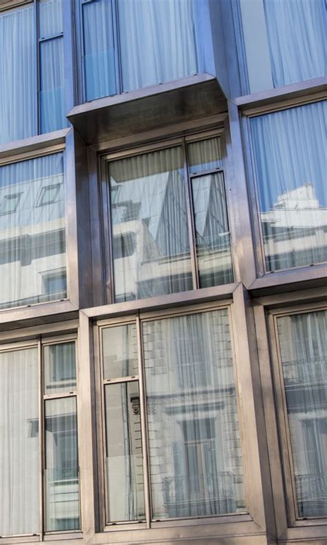 Download wallpaper 480x800 windows, glass, reflection, architecture ...