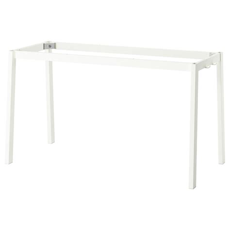 MITTZON underframe for conference table, white, 140x68x73 cm (551/8x263 ...