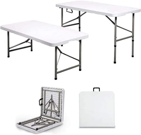 AMIATCH Portable Folding Camping Table, 4ft Heavy India | Ubuy