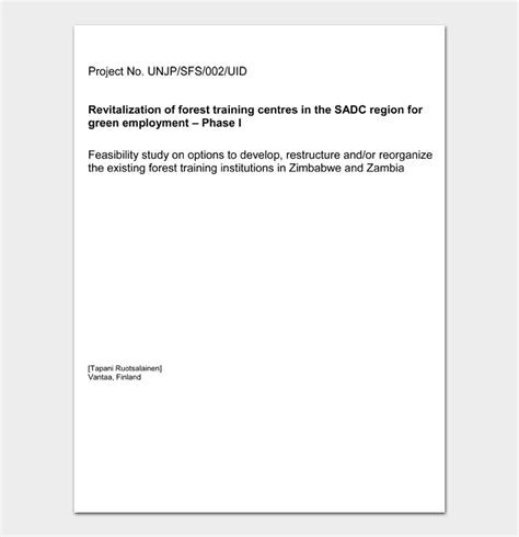 Image result for Feasibility Study Examples