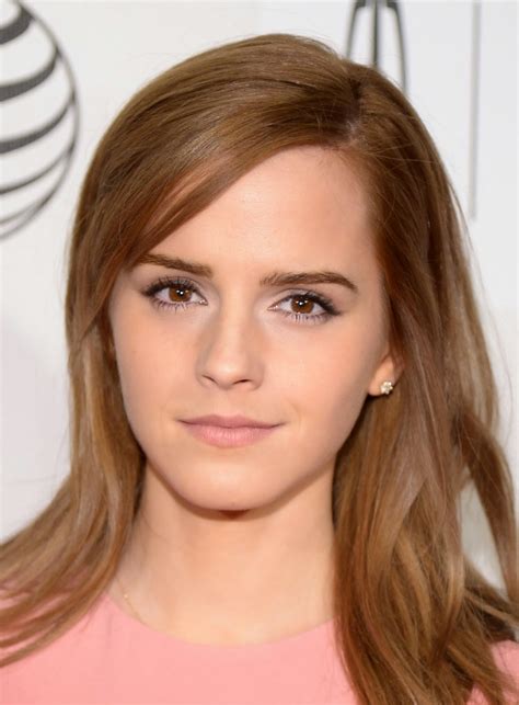 Emma Watson Shows Off New Bangs at 