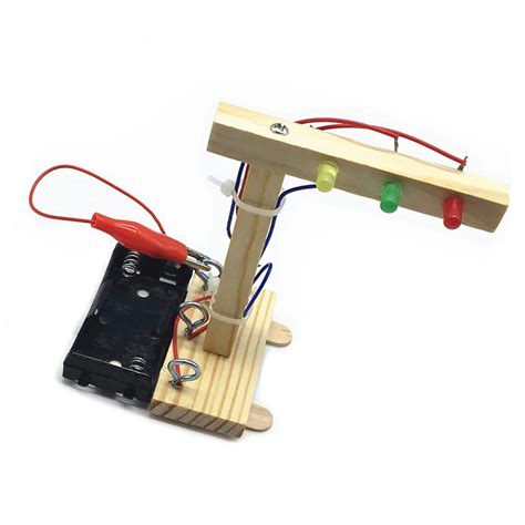 Wood Traffic Lights Diy Kit Kids Toy Diy Kit Children | Desertcart INDIA
