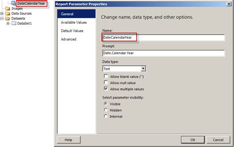 Image result for SSRS Example Add Parameters