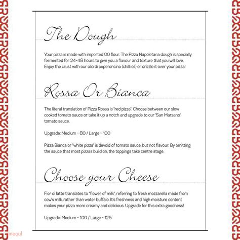 Menu of Ciro's Pizzeria, Kompally, Hyderabad | Dineout discovery