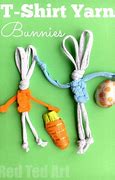 Image result for Log Haired Yarn Bunny