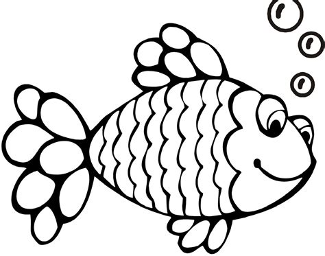 Rainbow Fish Coloring Page Free Coloring Pages