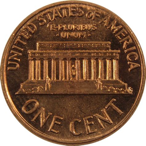 1972 D Lincoln Memorial Cent BU Uncirculated Penny 1c Coin