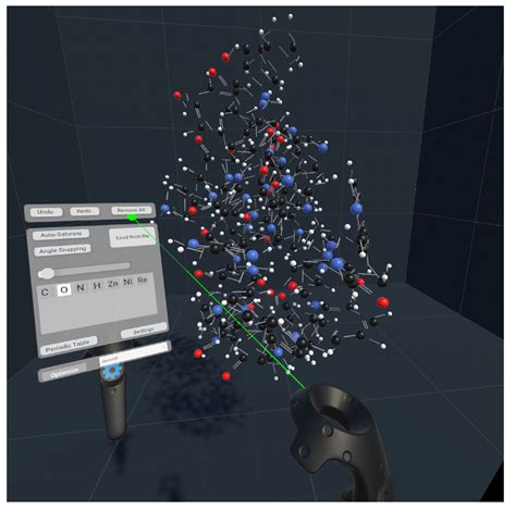 VRChem: A Virtual Reality Molecular Builder