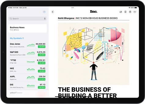 Read business news in Stocks on iPad - Apple सपोर्ट (IN)