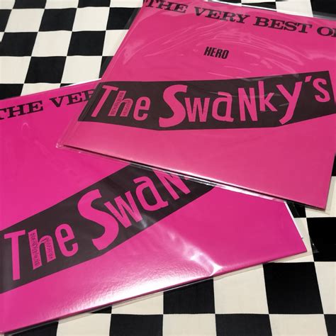 THE SWANKYS 再発LP 限定盤 通常盤 2枚 THE VERY BEST スワンキーズ GAI害KWR LYDIA CATS SLICKS ROBOTS LAST CHILD パンク ...