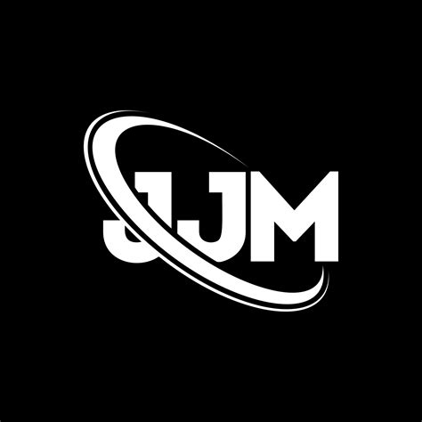 JJM letter logo design on white background. JJM creative initials ...