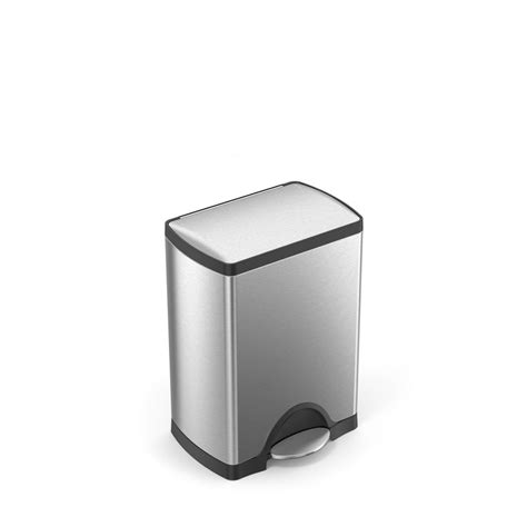 simplehuman 30L classic rectangular step can product support