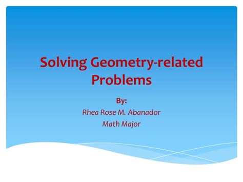 Image result for Geometry Problem Solving