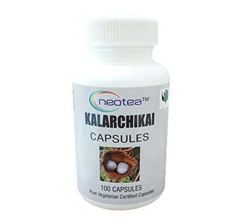 Buy Neotea Kalarchikai Fever Nut Capsules | Bonducella Seed | Natural ...