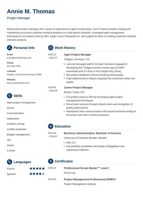 Image result for Resume Example through HTML