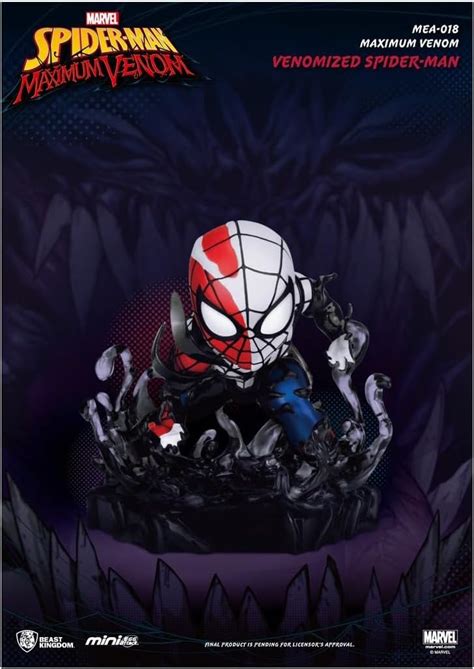 Beast Kingdom Marvel Venomized Spider-Man Mini Egg India | Ubuy