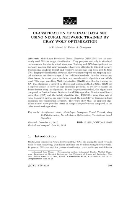 Image result for Algorithms Used in Classification of Sonar Dataset