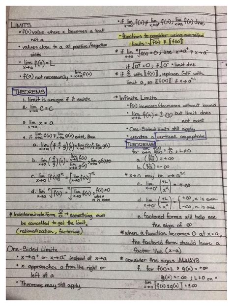 SOLUTION: Math 53 Notes - UP Diliman - Studypool