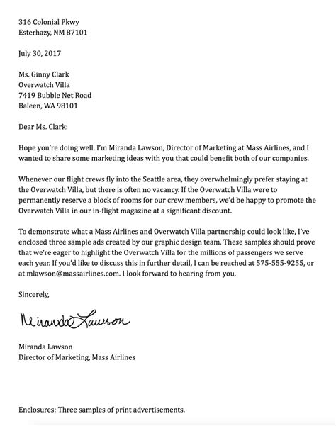 Image result for Business Letter Format